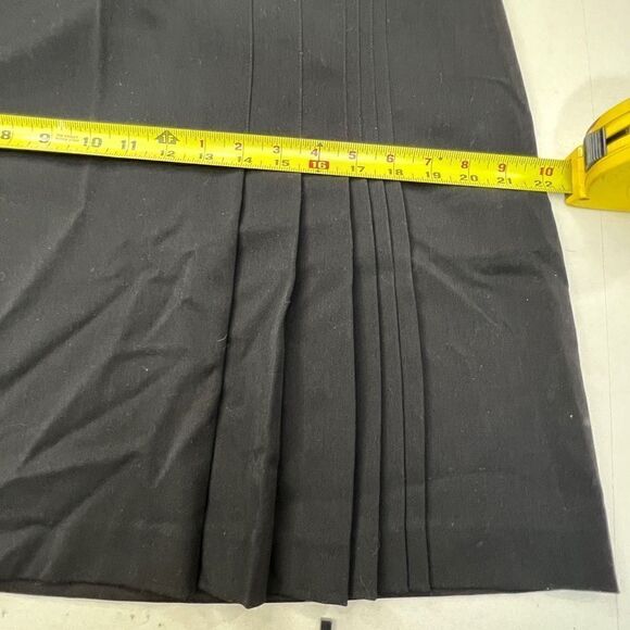 Mossimo Women's Black Pleated Stretched Skirt Size 14 - Picture 5 of 8